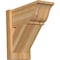 Ekena Millwork Traditional Traditional Rough Sawn Outlooker, Western Red Cedar, 8"W x 16"D x 16"H OUT08X16X16TRA01RWR - alternate 1